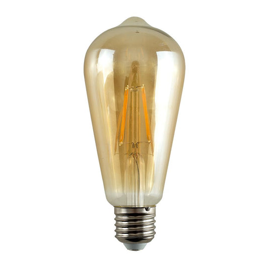 Vintage E27 4W LED Filament Pear Shaped Bulb