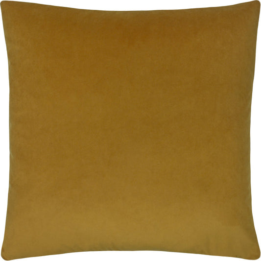 Saffron Velvet Cushion