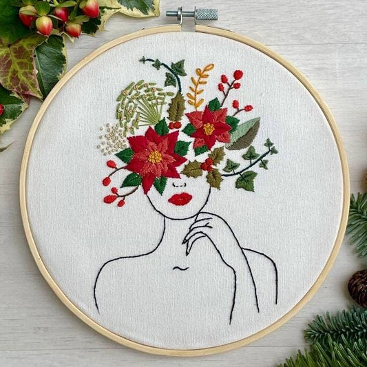 Flower Crowns - Beginners Embroidery Kit