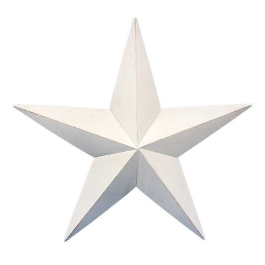 White Metal Star | Various Sizes