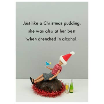 Christmas Pudding Card