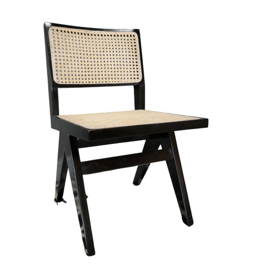 Rattan Black Chair