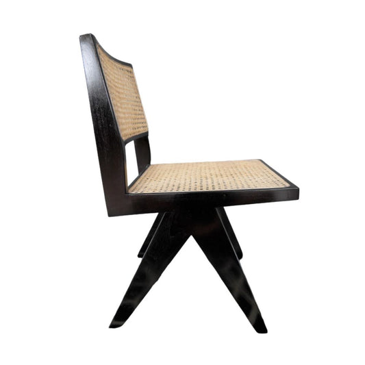 Rattan Black Chair