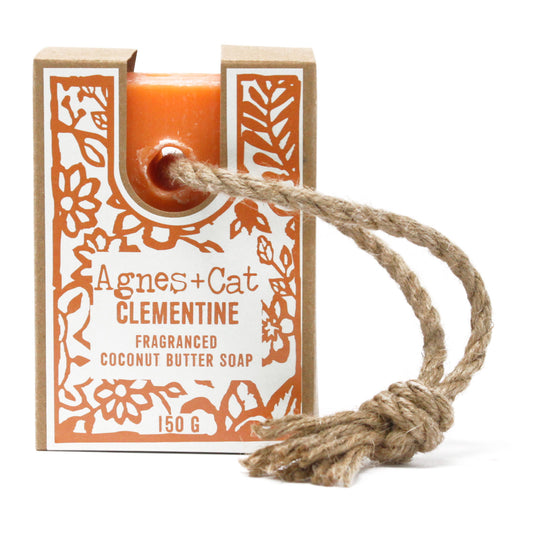 Clementine Soap On A Rope