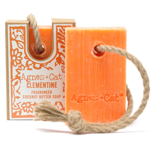 Clementine Soap On A Rope