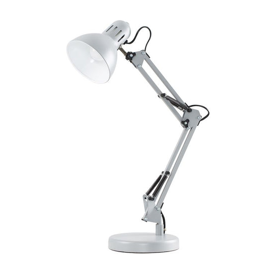 Grey Retro Style Desk Lamp