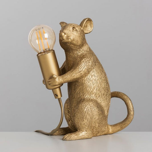 Rowan Rat Gold Table Lamp