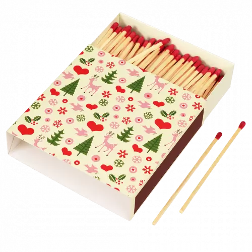 Vintage Christmas Box of Long Matches