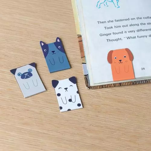 Dog Magnetic Bookmarks | Set Of 4