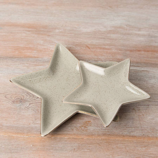 Ceramic Star Dish | 18cm