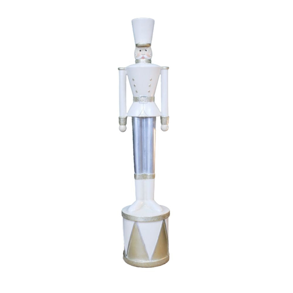 Cream Nutcracker Soldier Ornament | 34cm