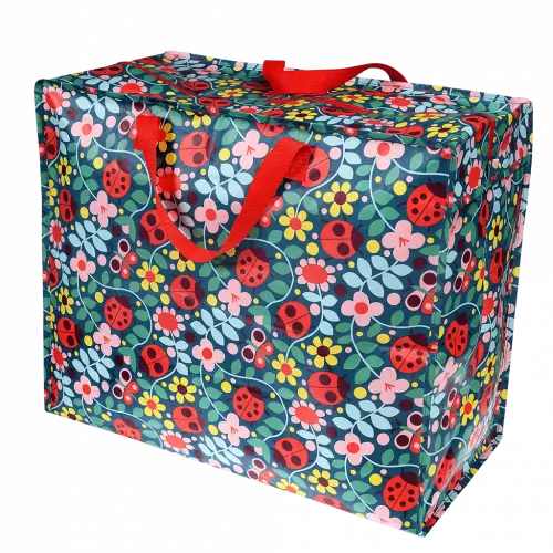 Retro Ladybird Jumbo Storage Bag