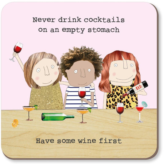Wine First Drinks Coaster