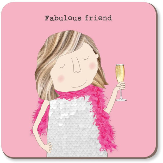 Fabulous Friend Drinks Coaster