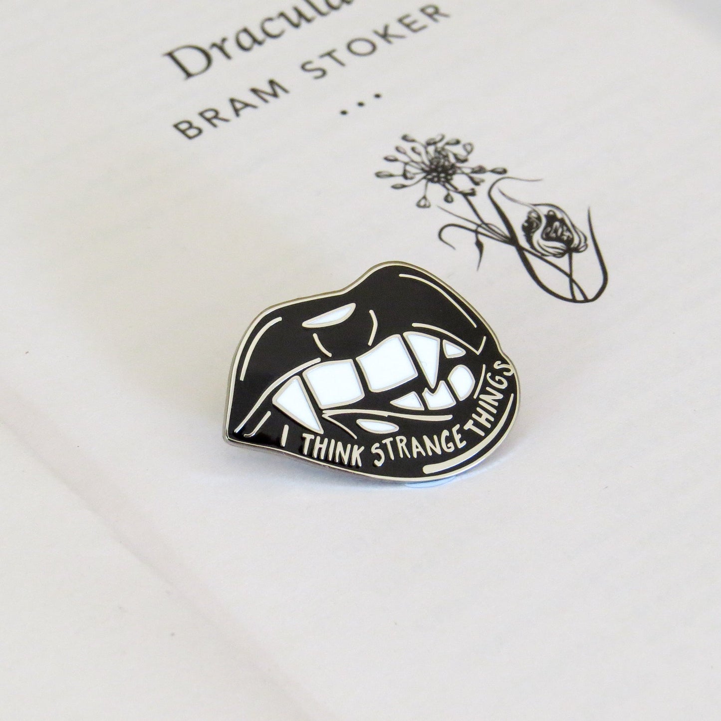Dracula Enamel Pin Badge