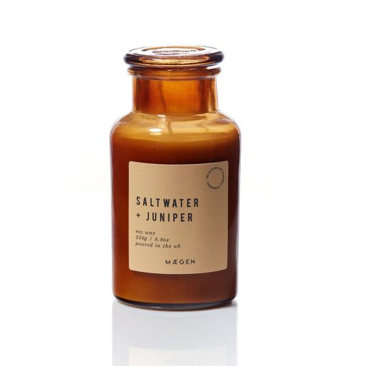 Saltwater & Juniper, Maegen Alchemist Soy Wax Candle