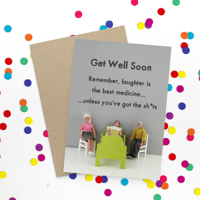 Get Well Soon (The Shits) Card