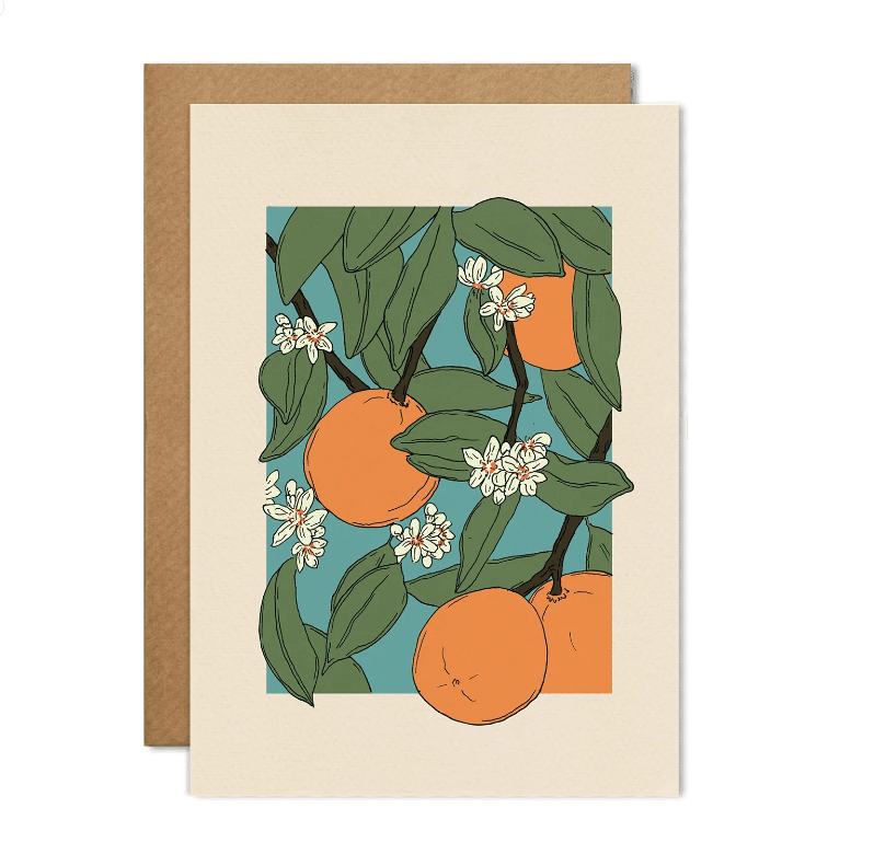 Oranges Card