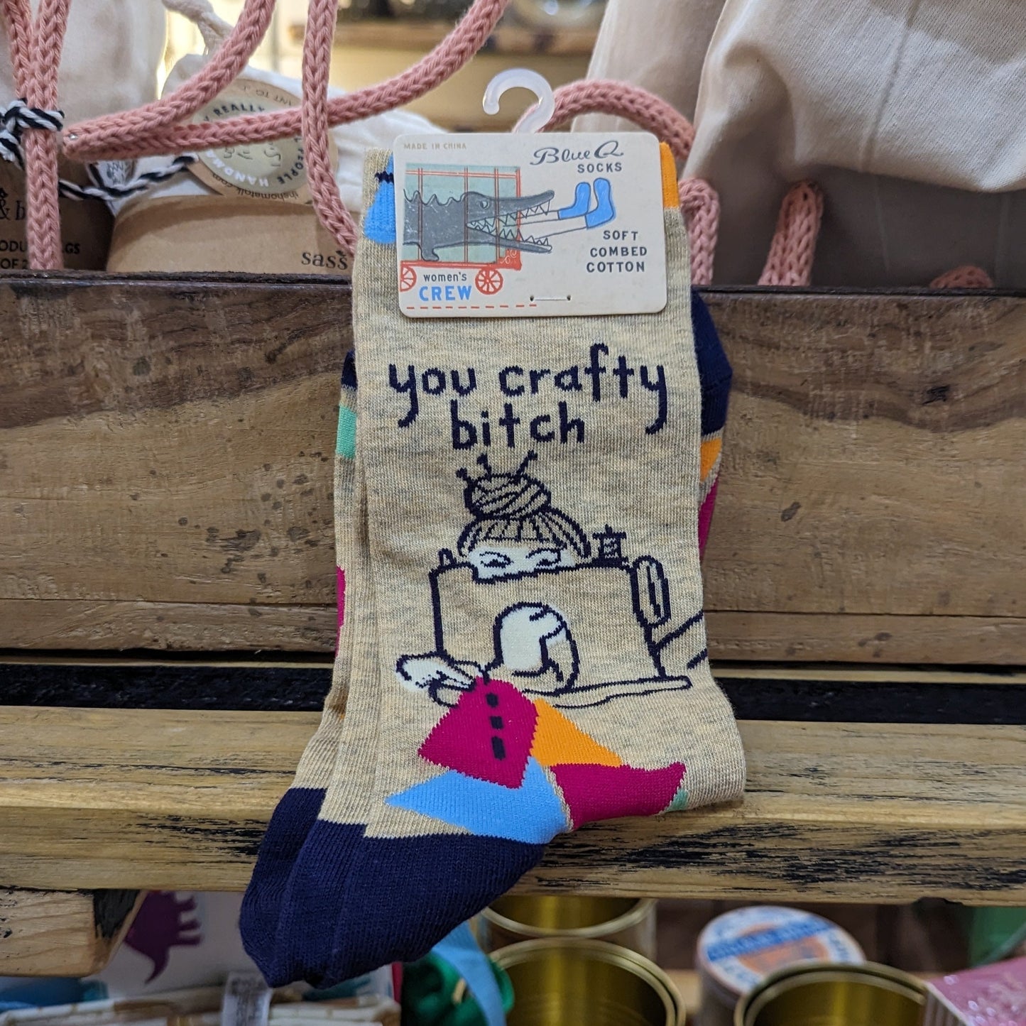 You Crafty Bitch Socks