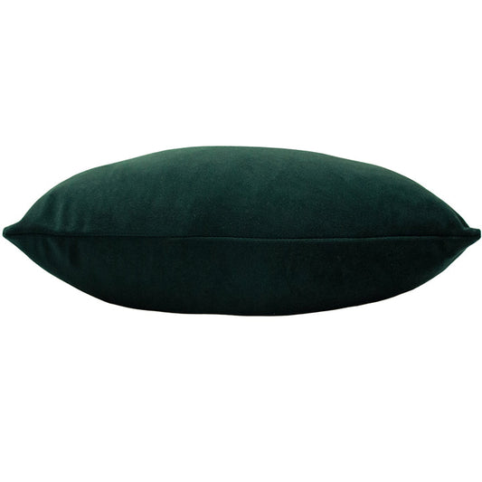 Bottle Green Velvet Cushion | 50 x 30cm