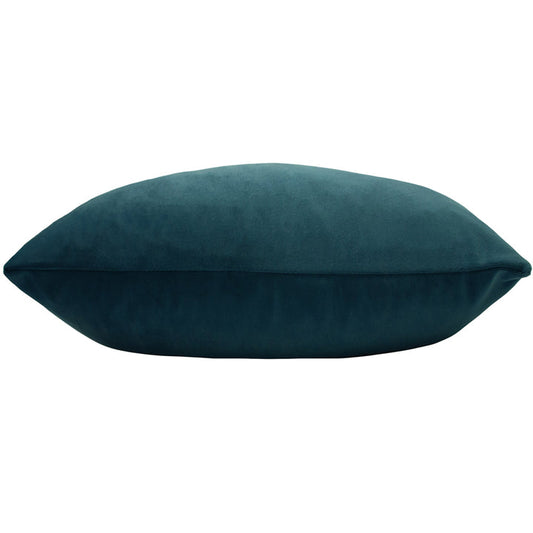 Kingfisher Blue Velvet Cushion | 50 x 30cm