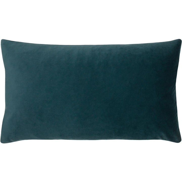 Kingfisher Blue Velvet Cushion | 50 x 30cm