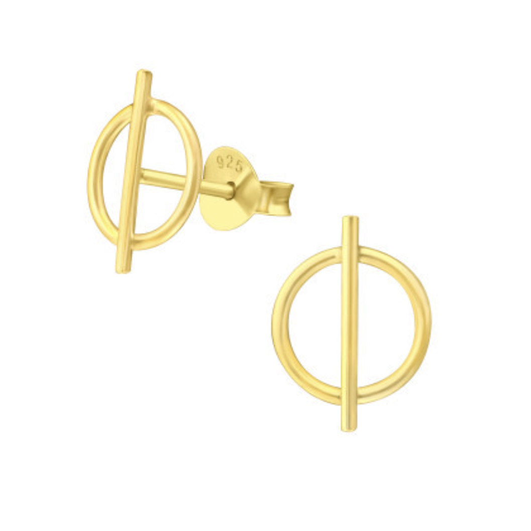 2010G Gold-Plated Sterling Silver Earrings | Various Styles