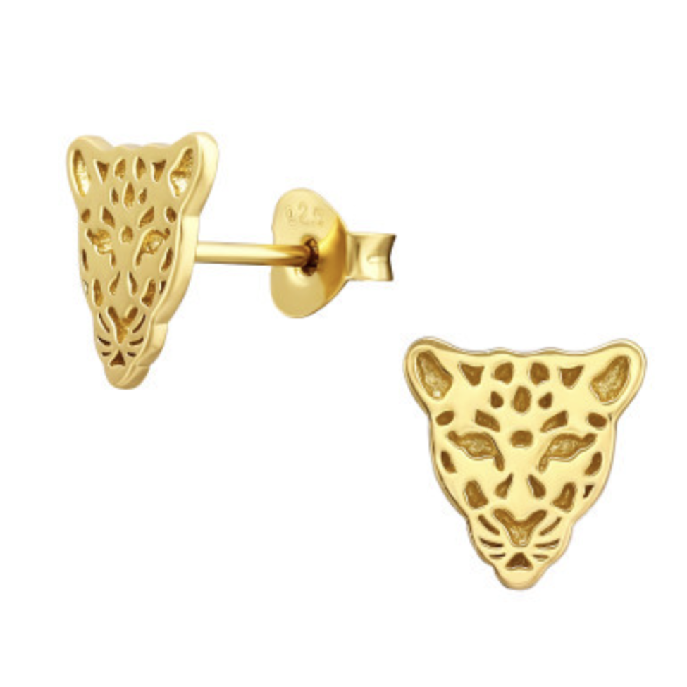 3010G Gold-Plated Sterling Silver Ear Studs | Various Styles