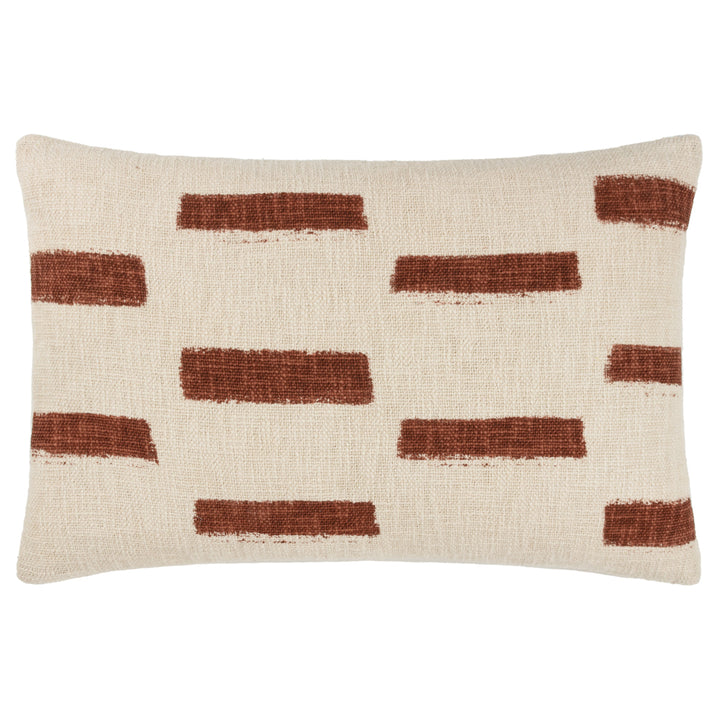 Block Natural Cotton Cushion | Pecan
