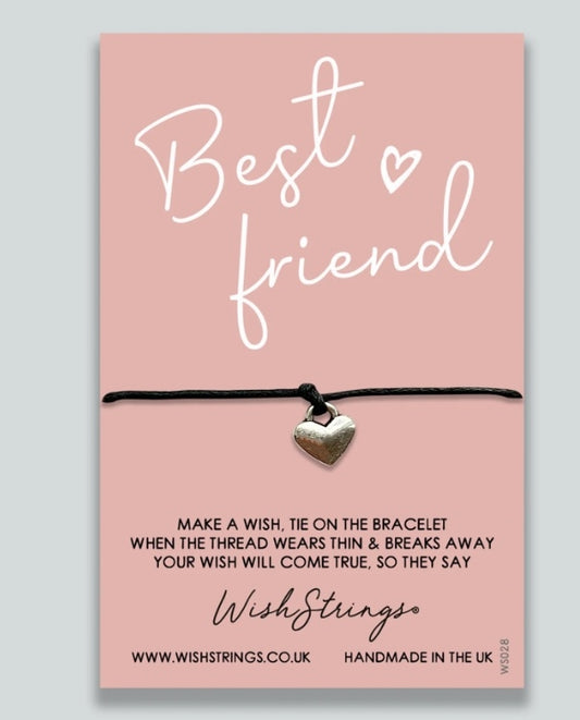 Wish Strings 'Best Friend' Charm Bracelet