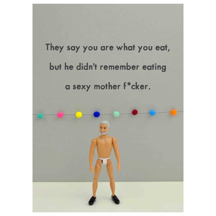 You Are What You Eat Card