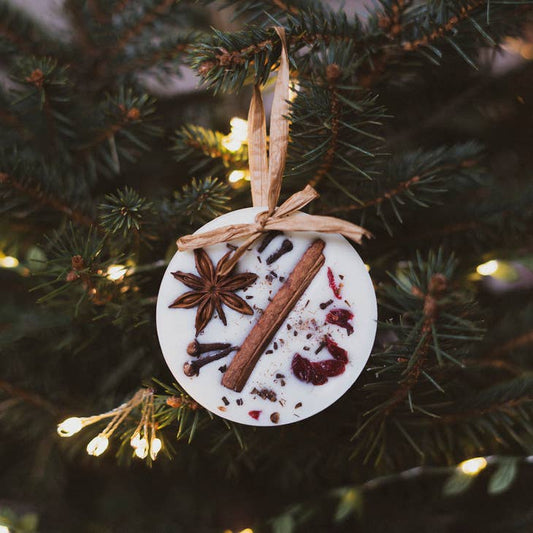 Scented Christmas Tree Decoration | Cranberry, Orange & Cinnamon