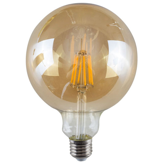 Vintage E27 6W LED Filament Giant Globe Bulb