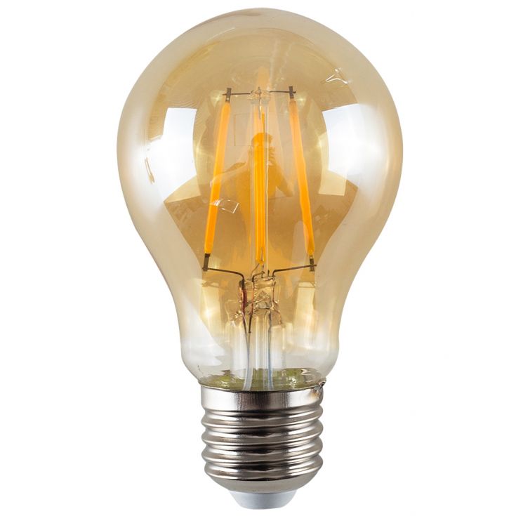 Vintage E27 4W LED Filament Golfball Bulb