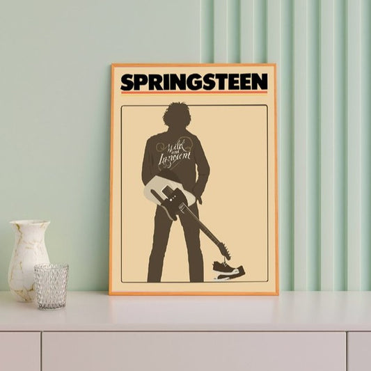 Springsteen Art Print