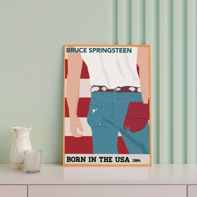 Bruce Springsteen Art Print