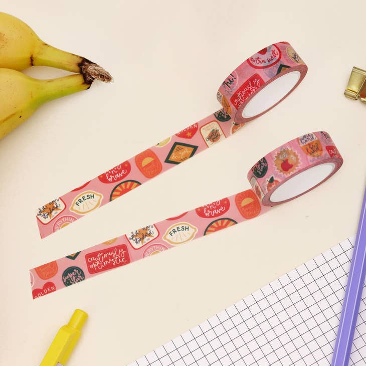 Fruit Stickers Washi Tape