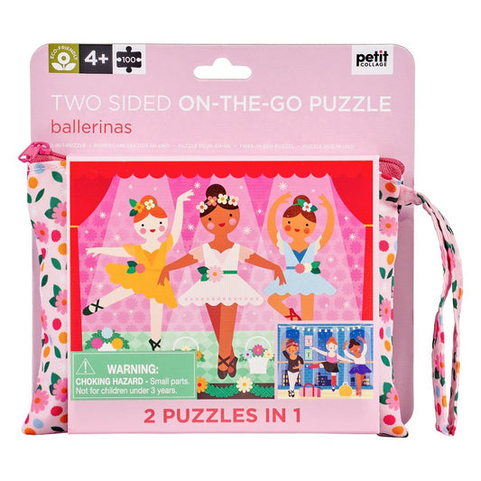Ballerinas Two-Sided On-The-Go Puzzle