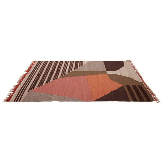 Fifty Five South Bosie Abstract Taupe Rug
