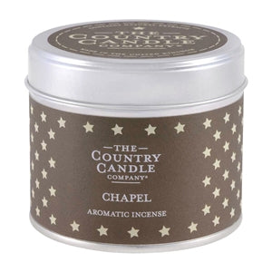 Chapel Aromatic Incense Tin Candle