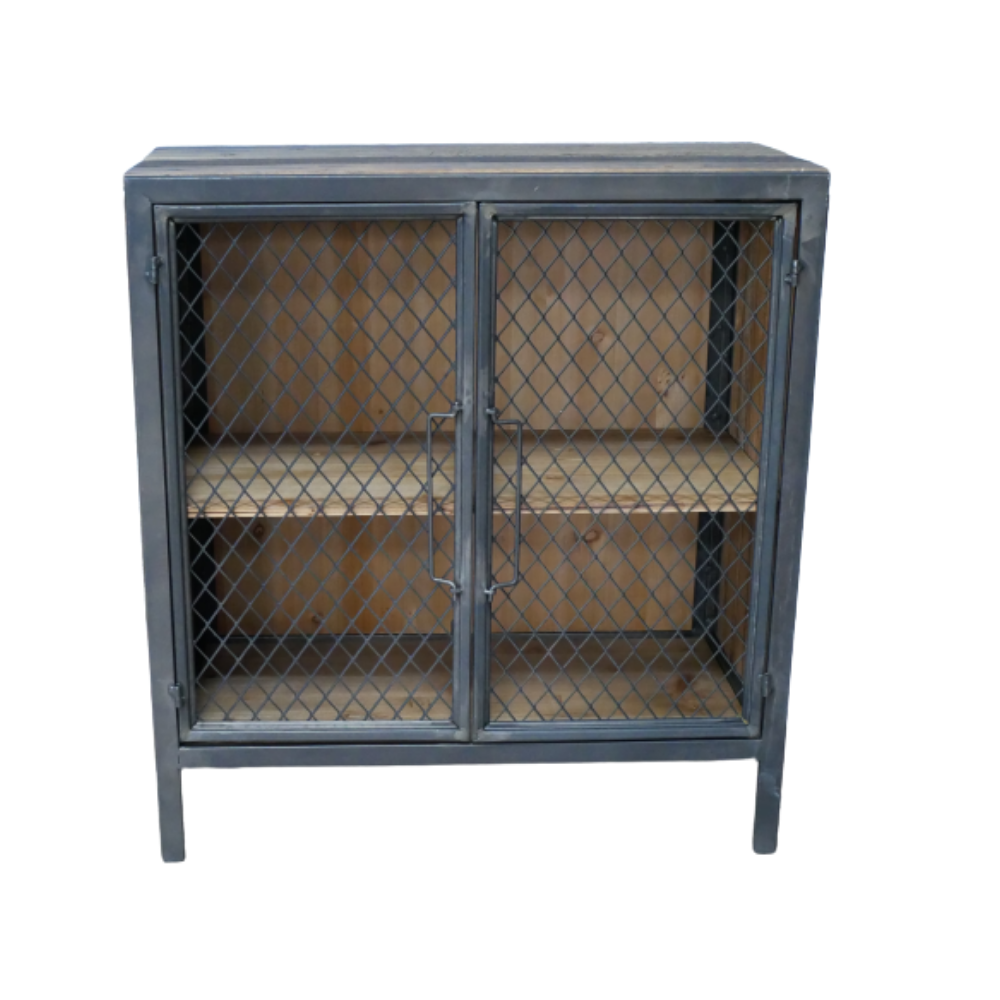 Mesh Front Industrial Cabinet