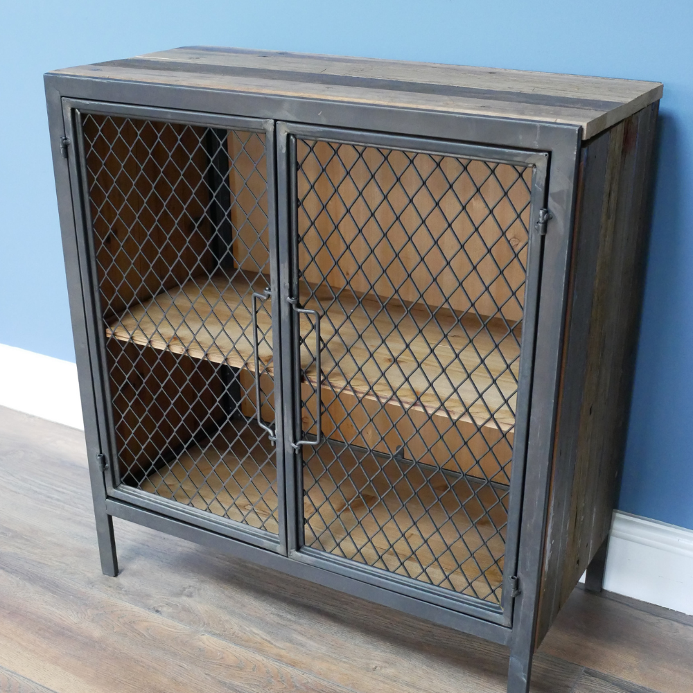 Mesh Front Industrial Cabinet