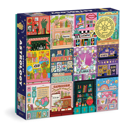 House Of Astrology Foil Jigsaw Puzzle | 500 Pieces
