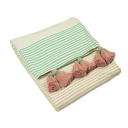 Beau Tasselled Throw | Two Colours Available