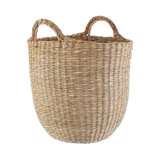 Woven Seagrass Storage Basket