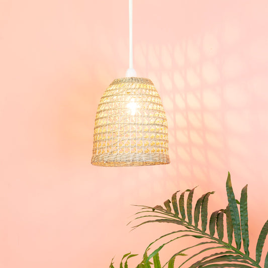 Woven Seagrass Lampshade