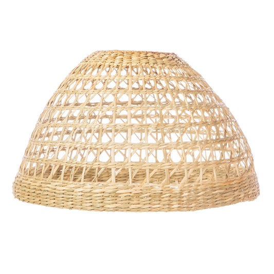Woven Seagrass Dome Lampshade