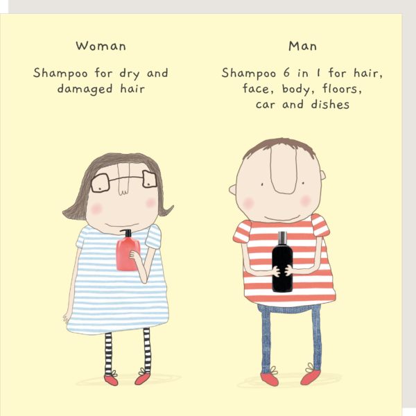 Shampoo Card