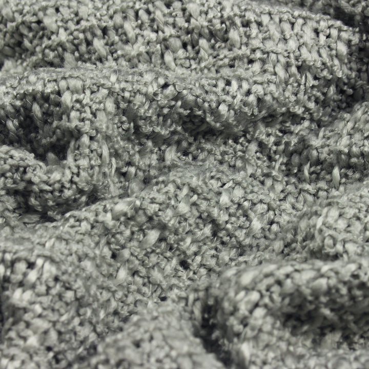 Brodie Chunky Knit Throw | Grey