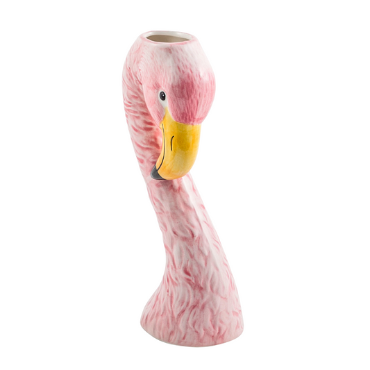 Fifi Flamingo Ceramic Vase | Small
